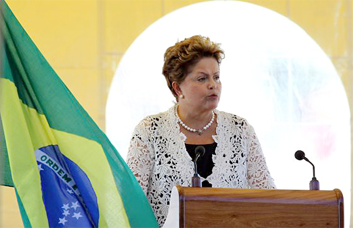 Se ve, se siente, Dilma, presente… en medios