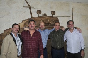 Fernando González, Ramón Labañino, Gerardo Hernández, Antonio Guerrero y Renè González, los Cinco Héroes cubanos. Foto: Estudios Revolución