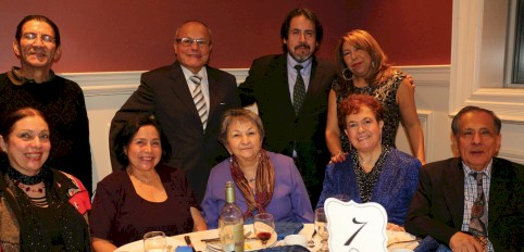 gala1 Un grupo de invitados a la gala