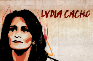 Lydia Cacho, periodista mexicana.