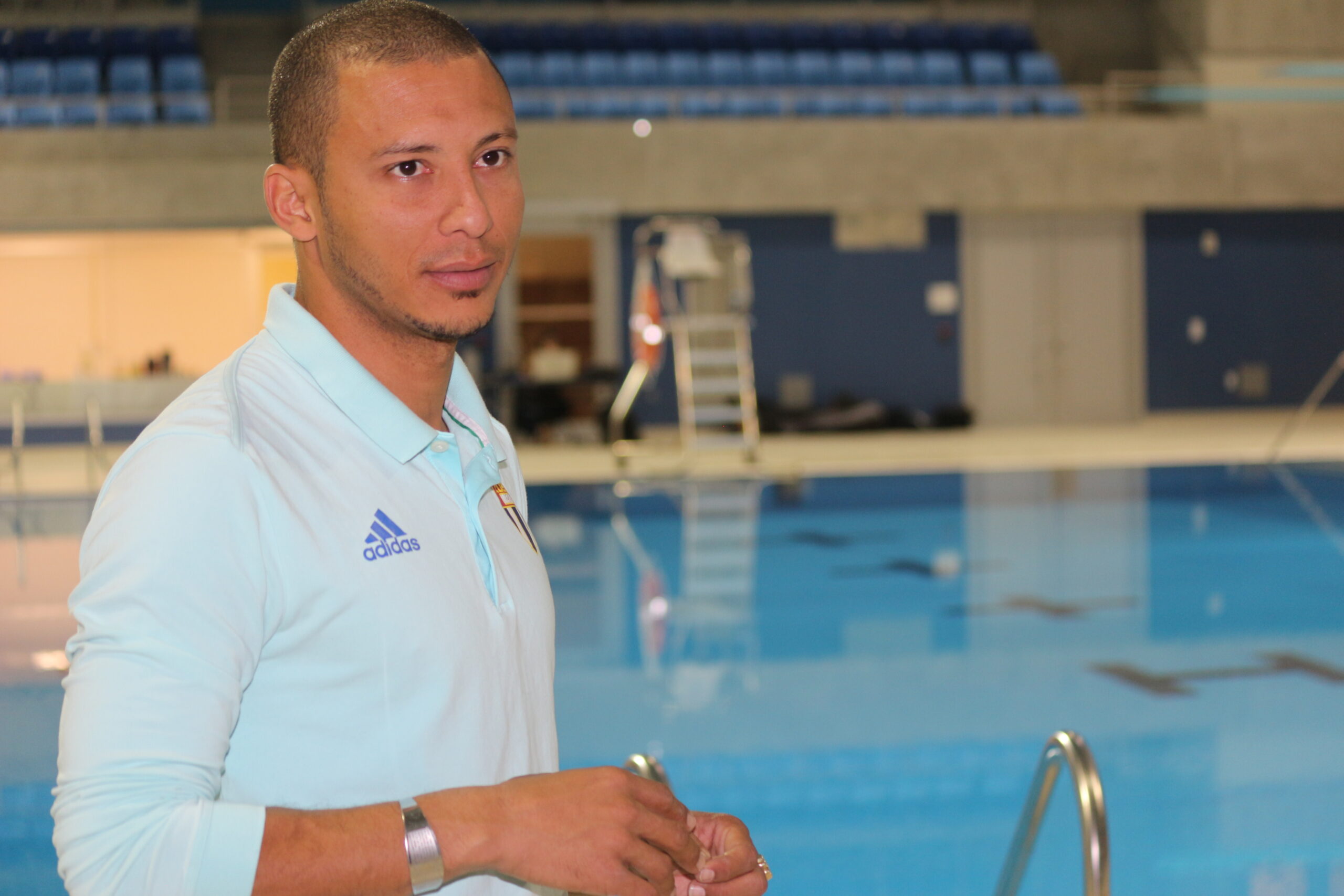 José Guerra, los trucos de los clavados en Toronto