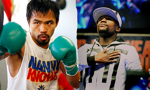 LA PELEA DEL SIGLO ESTE SABADO: Mayweather Jr. y Pacquiao, convencidos del triunfo
