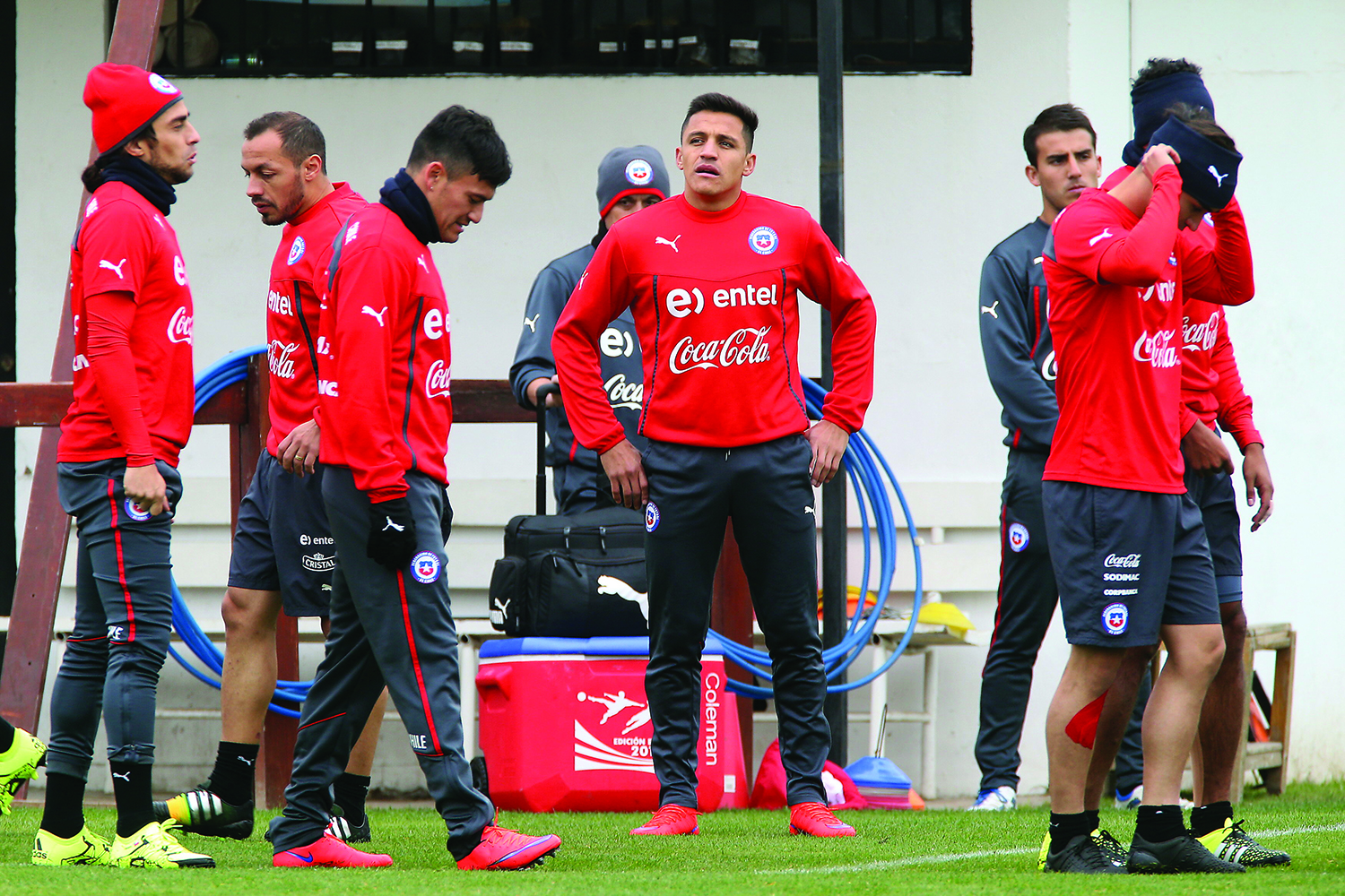 ENTRENAMIENTO DE LA SELECCIÓN DE FÚTBOL DE CHILE