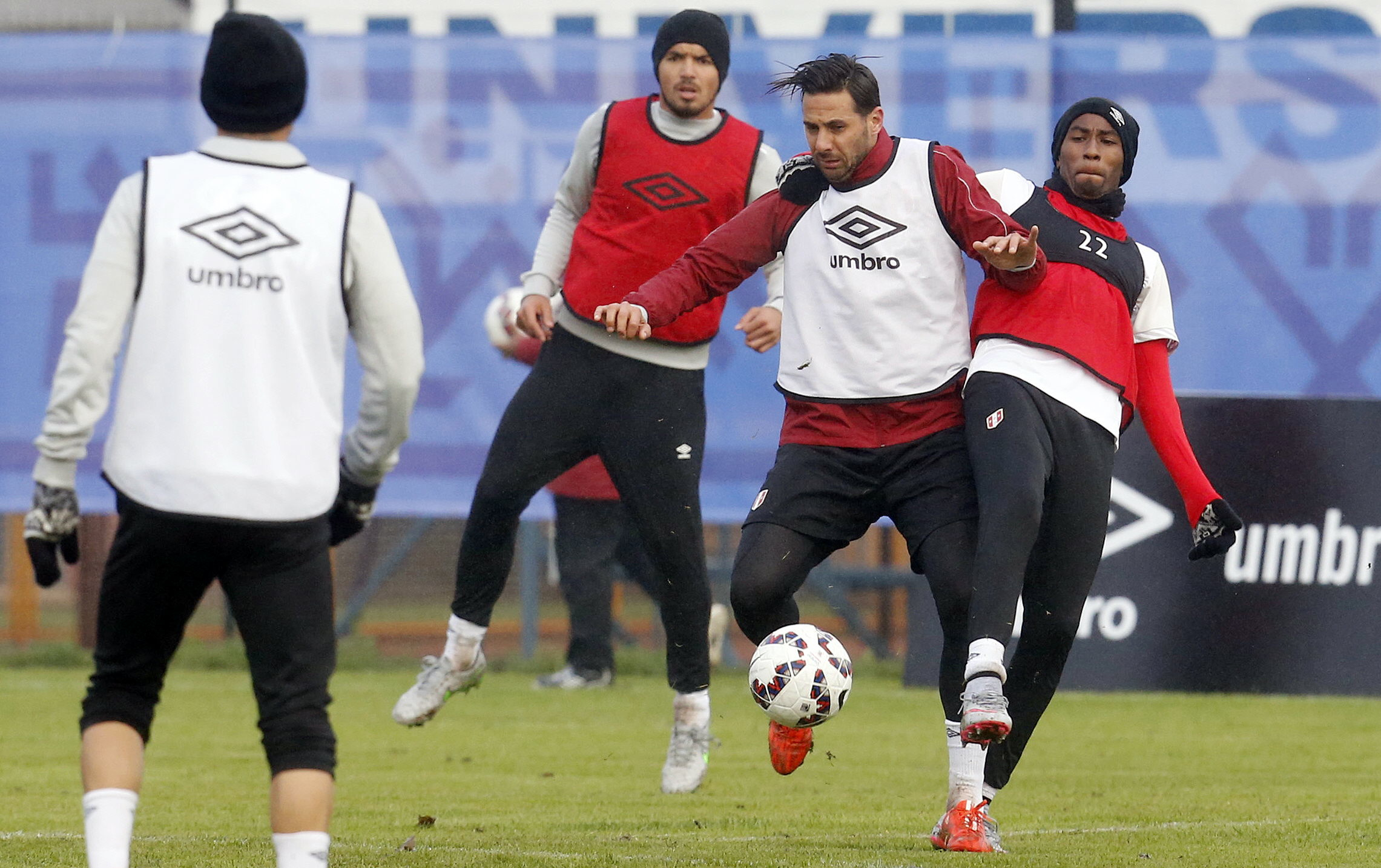 ENTRENAMIENTO DE LA SELECCIÓN DE PERÚ EN TEMUCO