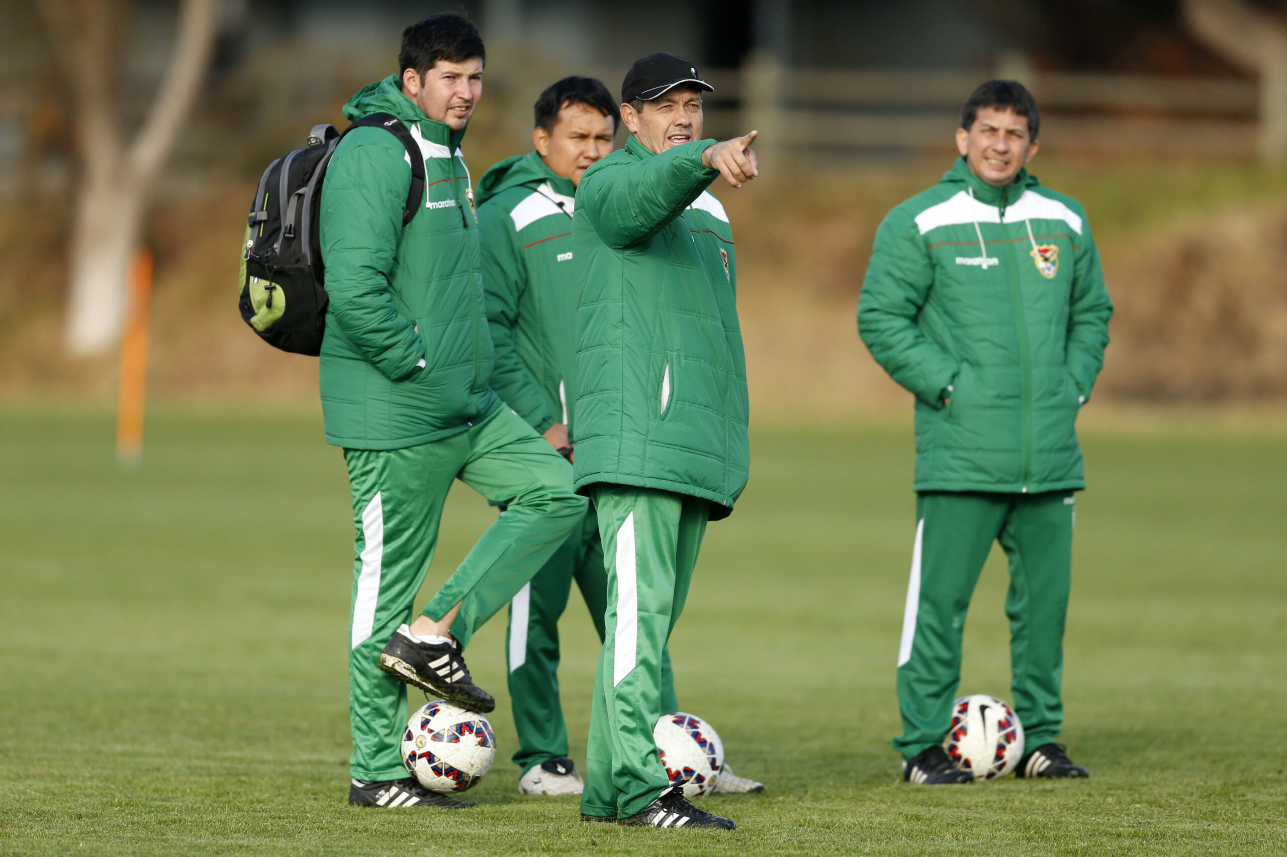 SELECCIÓN DE BOLIVIA EN SU SEGUNDO DÍA DE ENTRENAMIENTO PARA LA COPA AMÉRICA