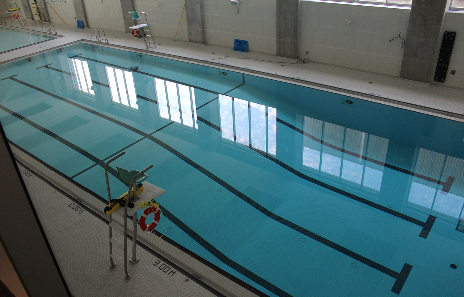 Una piscina para relajamiento