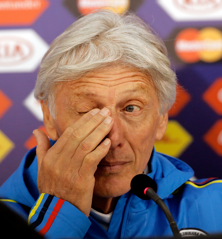 RUEDA DE PRENSA DEL ENTRENADOR DE LA SELECCIÓN DE COLOMBIA, JOSÉ PEKERMAN