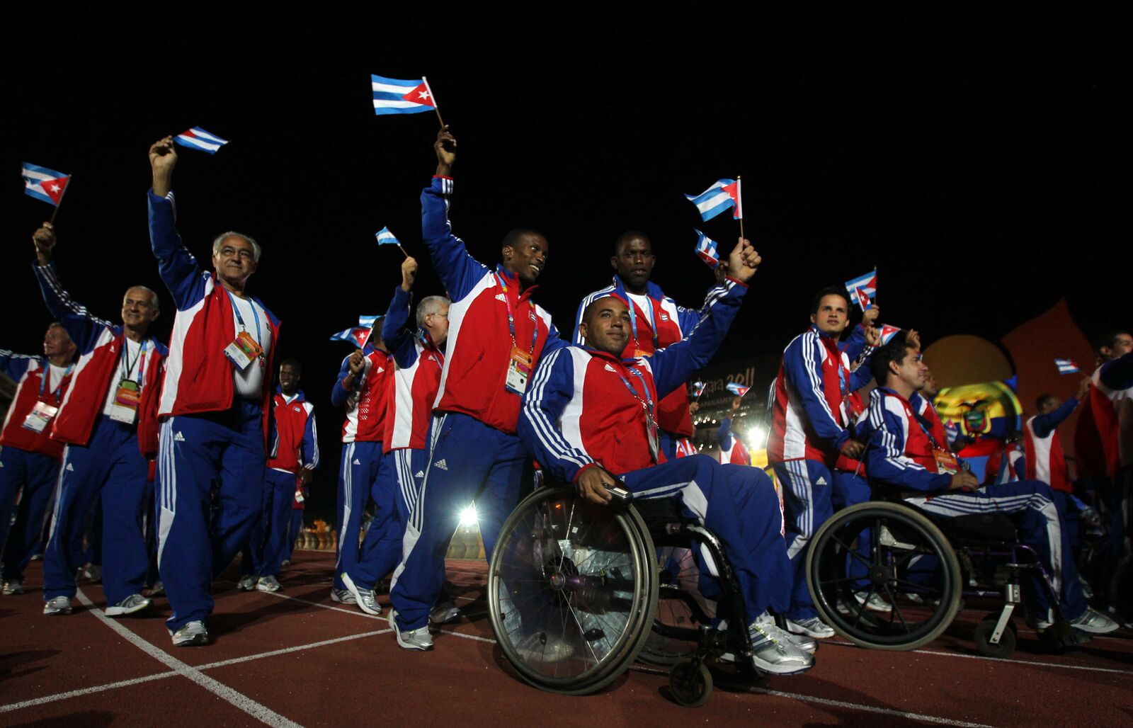 Tres de las delegaciones más imprtantes a los Para Panamericanos