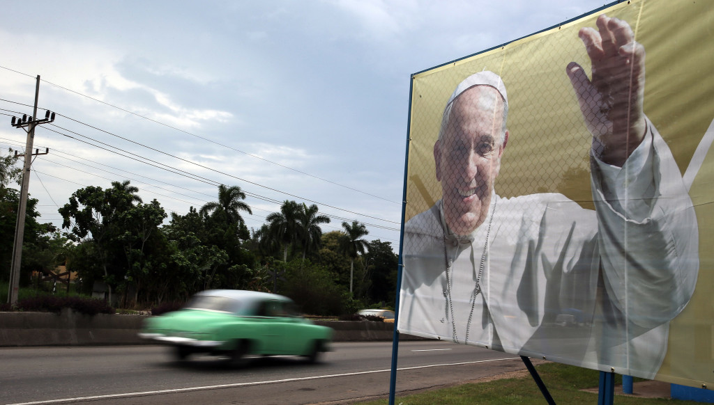PREPARATIVOS PARA LA VISITA DEL PAPA FRANCISCO