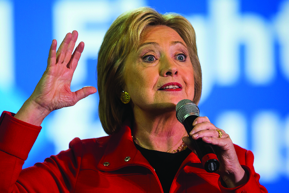 Hillary Clinton: ¡casi que no!