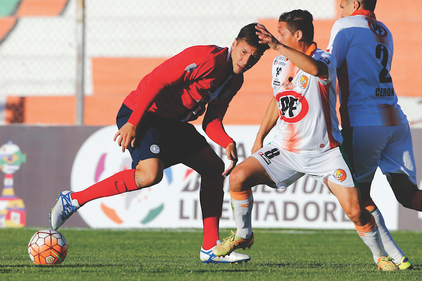 Fabbro, baja del Cerro Porteño ante Boca Juniors