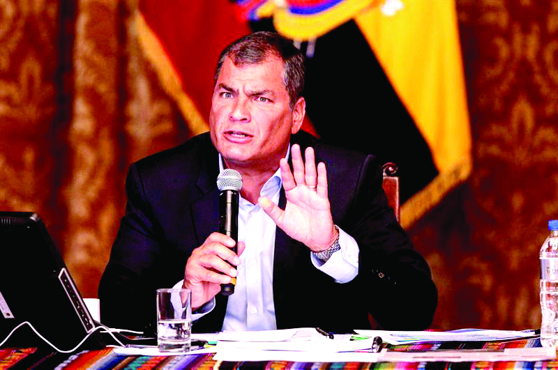 SONDEO OFICIAL: Un 63 % apoya alGobierno de Ecuador