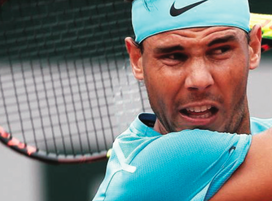 El Español Rafael Nadal derrota en 3 sets a Novak Djokovic