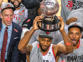 Los Raptors en la final de la NBA