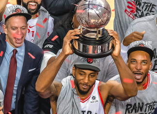 Los Raptors en la final de la NBA