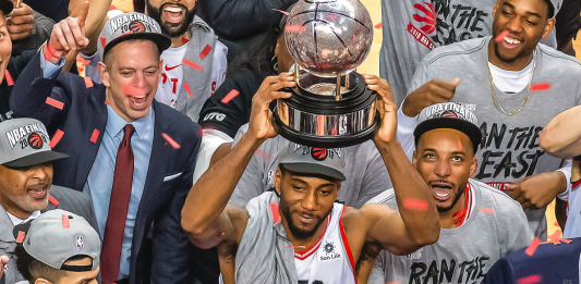Los Raptors en la final de la NBA