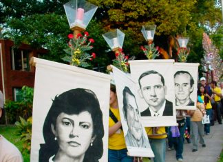 Crónica de una misa en memoria de los mártires de la UCA