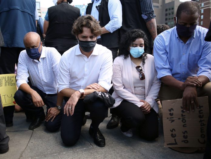 trudeau protestas