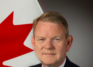 Embajador de Canadá en México presentó cartas credenciales