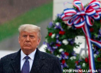 Trump homenajea a excombatientes de EE.UU. en Día de Veteranos
