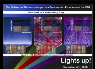 Embajada de México realizará espectáculo Lights up!
