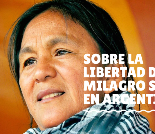 Piden en Canadá libertad de Milagro Sala en Argentina