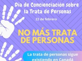 Exhortan en Canadá a luchar contra la Trata de Personas