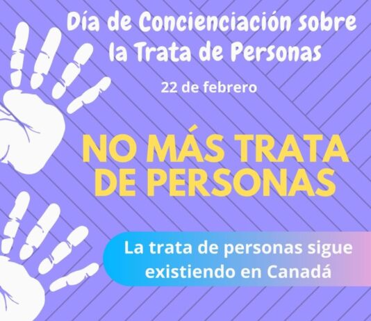 Exhortan en Canadá a luchar contra la Trata de Personas