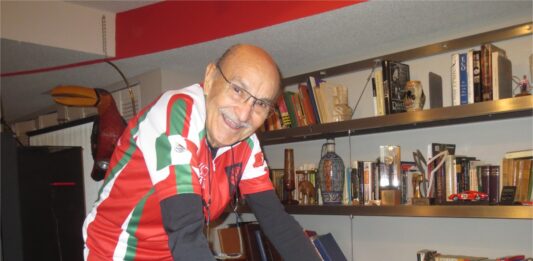 Gustavo Martínez, el mexicano que llegó a Canadá con su hermano en bicicleta en 1956