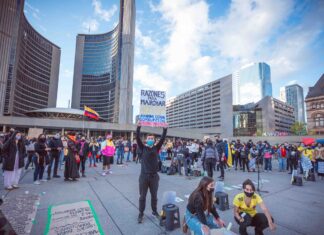 Colombianos piden al gobierno de Canadá pronunciarse en torno a la crisis del país sudamercano