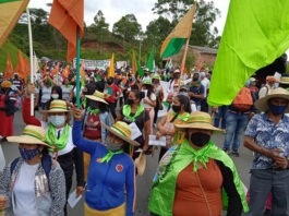 Fuerzas policiales reprimen manifestaciones populares en Colombia