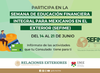 Celebran Semana de Educación Financiera para Mexicanos en el Exterior