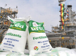 Potencian en Bolivia planta de urea más moderna de Sudamérica