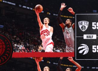 Los Raptors logran imponerse a los Nets