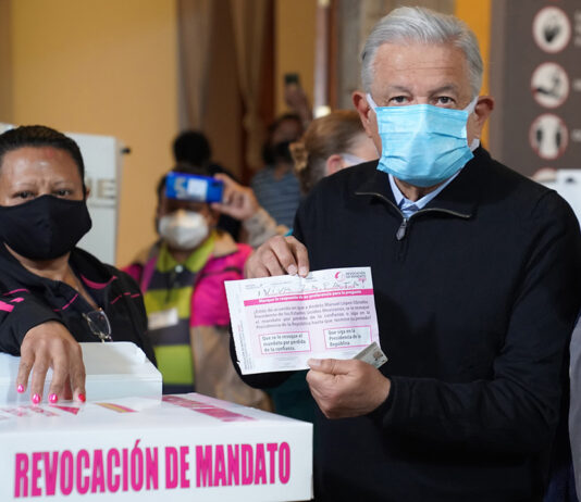 Proceso de revocación de mandato en México reafirma a AMLO a pesar de baja participación