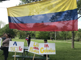 Diáspora colombiana apoya proceso electoral transparente