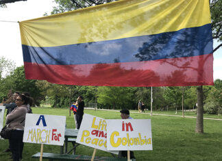 Diáspora colombiana apoya proceso electoral transparente