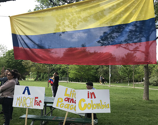 Diáspora colombiana apoya proceso electoral transparente
