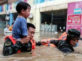 China with more havoc and victims due to downpours and flood