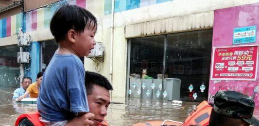China with more havoc and victims due to downpours and flood