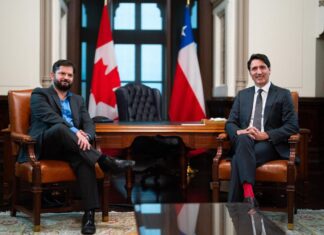 Concluye visita de mandatario chileno a Canadá