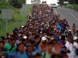 Nueva caravana de migrantes en México busca llegar a frontera de EEUU
