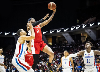 Canadá vence a República Dominicana 95 a 75