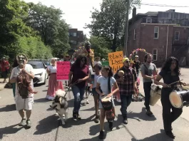 Colombianos en Toronto celebraron asunción de Gustavo Petro
