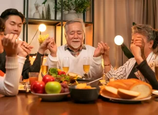 La cabecera de la mesa