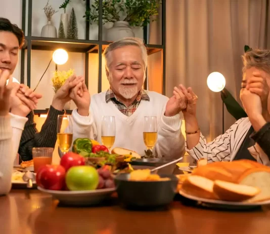 La cabecera de la mesa