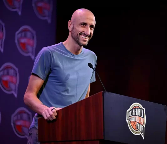 Manu Ginóbili, el primer argentino en el Salón de la Fama