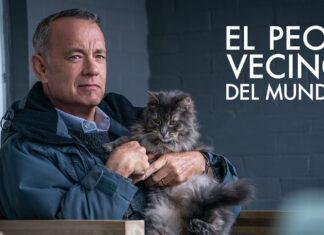 Un vecino gruñón en la piel de actor estadounidense Tom Hanks