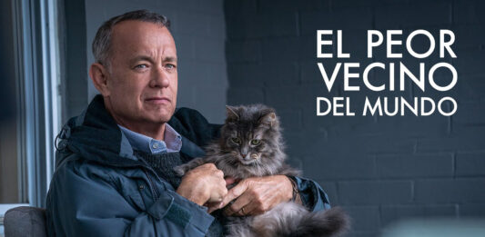 Un vecino gruñón en la piel de actor estadounidense Tom Hanks