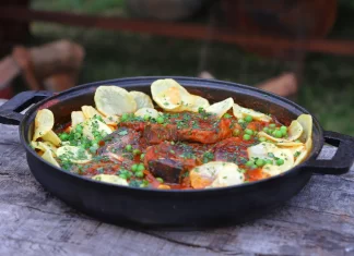 Receta de Bife a la criolla